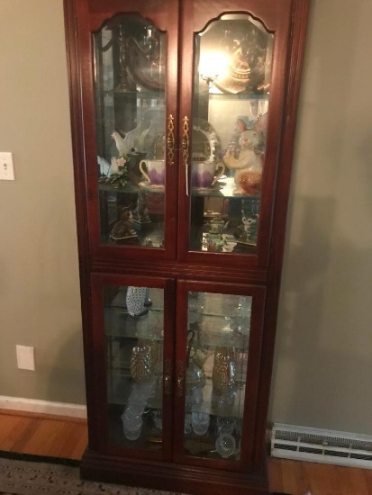 Curio Cabinet Containing Antiquities