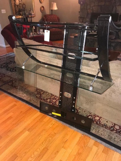 Glass Entertainment Center