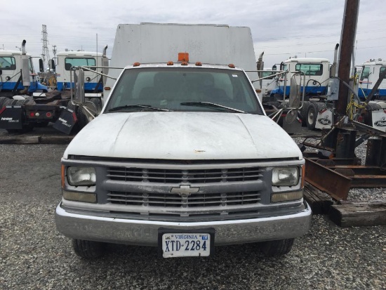 1997 Chevrolet C3500 Pickup Truck, VIN # 1GBJC34F8VF037463