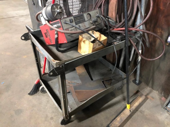 METAL SHOP CART AND PLASMA CUTTER