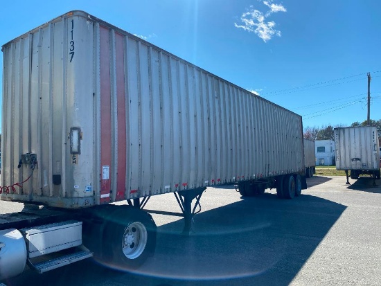 1980 45ft Strick Dry Van Trailer