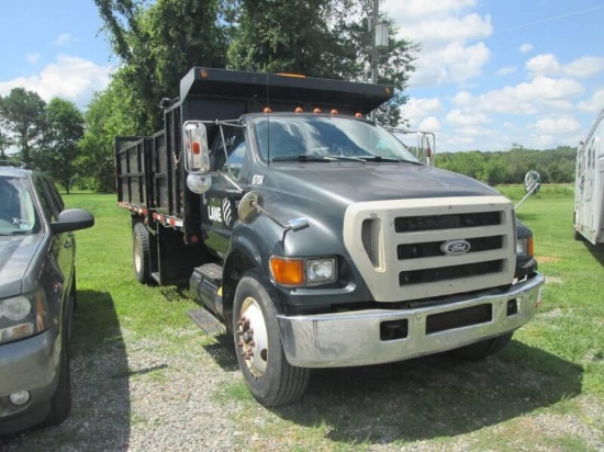 2004 Ford F-750 Truck, VIN # 3FRXF75T04V655428