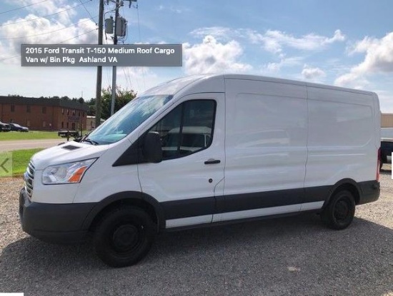 *PULLED* 2015 Ford Transit Van Van, VIN # 1FTNE2CM5FKA40511