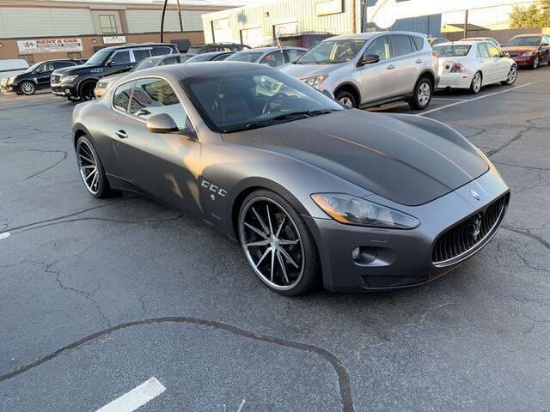 2009 Maserati GranTurismo Passenger Car, VIN # ZAMGJ45A090047624