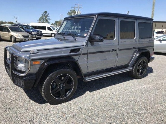 2018 Mercedes-Benz G-Class Multipurpose Vehicle (MPV), VIN # WDCYC3KH1JX286314