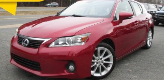 2011 Lexus CT 200h Passenger Car, VIN # JTHKD5BH0B2022339