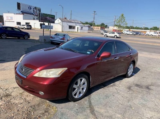 2007 Lexus ES 350 Passenger Car, VIN # xxxxxxxx0468