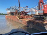Spud Barge with Manitowoc 4600 Crane