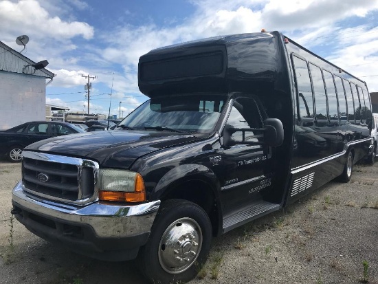 2001 Limousine Ford F-550 Truck, VIN # 1FDAF56F91ED44826