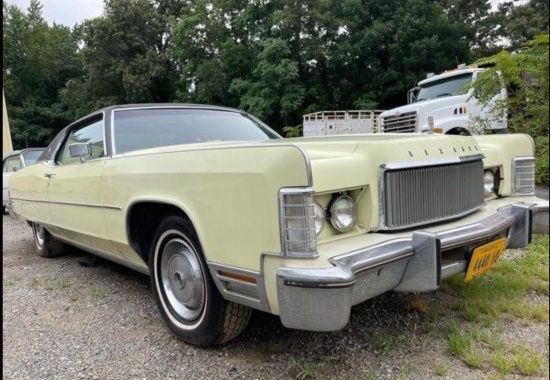 1974 LINCOLN CONTINENTAL Vin# 4Y81A802716