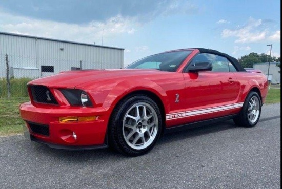 2007 Ford Mustang Shelby GT500 Passenger Car, VIN # 1ZVHT89S475225044