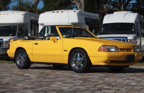 1993 Ford Mustang Passenger Car, VIN # 1FACP44E3PF205685
