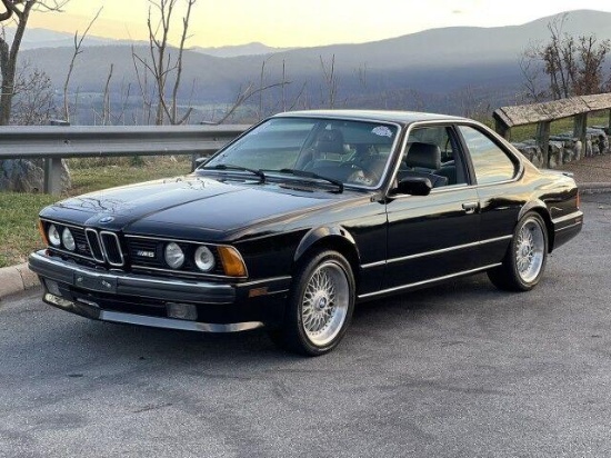 1988 BMW 6 series Passenger Car, VIN # WBAEE1411J2561519
