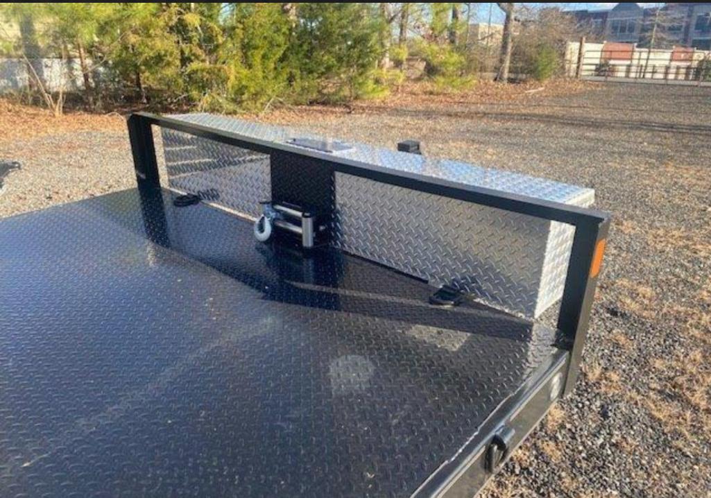 2022 TRAX TRAILER Fitzgerald Power Tilt 24 Proxibid