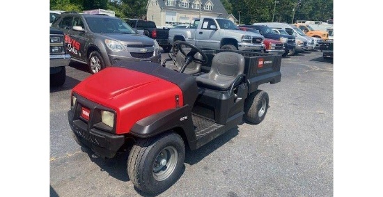 2016 TORO GTX Workman Model Utility Cart With Dump Bed