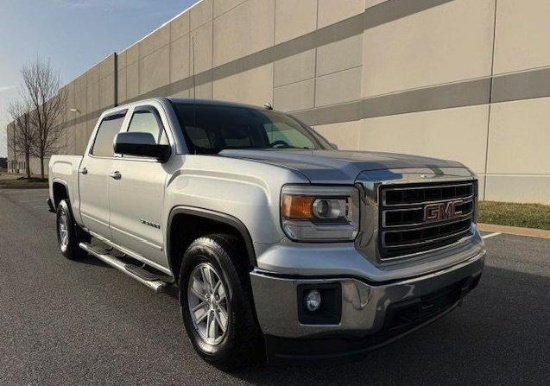 2014 GMC Sierra Pickup Truck, VIN # 3GTP1UEH7EG202161