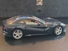 Hot Wheels Elite Ferrari F12 Berlinetta diecast model car in 1:18 scale