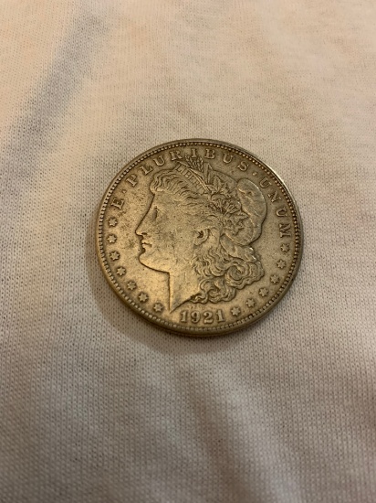 1921-S Morgan Silver Dollar