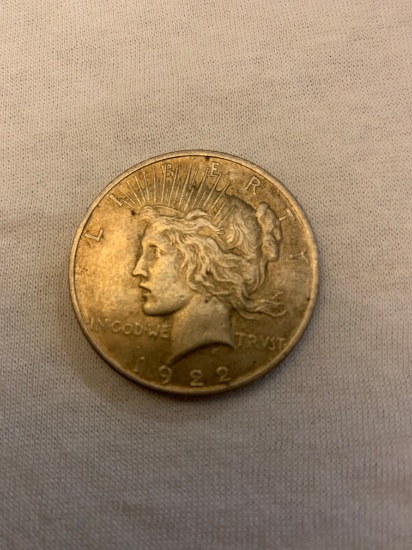 1922 Peace Dollar