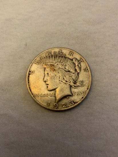 1923 Peace Dollar