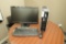 HP Desktop Computer w/ ViewSonic Flatscreen Monitor, Keyboard and Mouse.