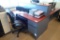 Single Pedestal Desk w/Stack-on, Mobile Pedestal, Modified Credenza, Mobile Table, Task Chair, Dry