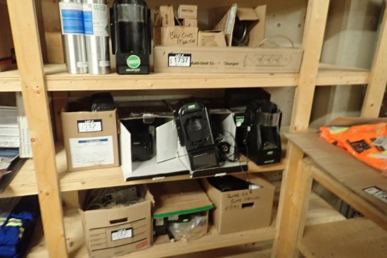 Lot of Approx. 8 MSA Galaxy GX2 Bump Testers, Personal Gas Detectors, Chargers, etc.
