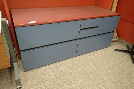 Lot of Credenza and 2-door Storage Cabinet.
