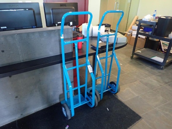 Lot of (2) 2-wheel Hand Trucks.