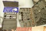 Lot of Westward Pin Gauge Kit, Procore Metric Socket Set and Drill and Bit Set.