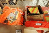 Lot of Safety Vests and Boot Reflectors.