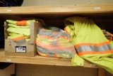 Lot of Asst. Yellow Reflective Clothing.