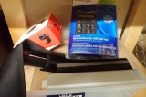 Lot of 3 Webcams, Notebook Keypad Calculator w/ USB Hub, DocketPort 468Q Portable Scanner, Quartet