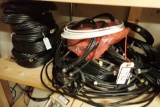 Lot of Footstools, Keyboard Trays and Cable.