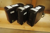 Lot of 3 Cyberpower 1000PFCLCD Battery Backups.
