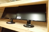 Lot of 2 Benq Senseye3 Flatscreen Monitors.