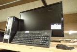 Lot of HP Desktop Computer, Benq Senseye3 Flatscreen Monitor, Keyboard and Mouse.