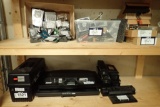 Lot of 3M Electronics Vacuum, 2 Monitors, 10 Dell Laptop Docking Stations, Asst. Harddrives, etc.