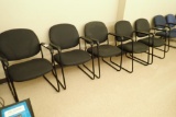 Lot of 5 Sled Base Side Chairs.