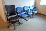 Lot of Task Chair and 4 Asst. Side Chairs.
