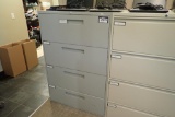 Lateral 4-drawer File Cabinet.