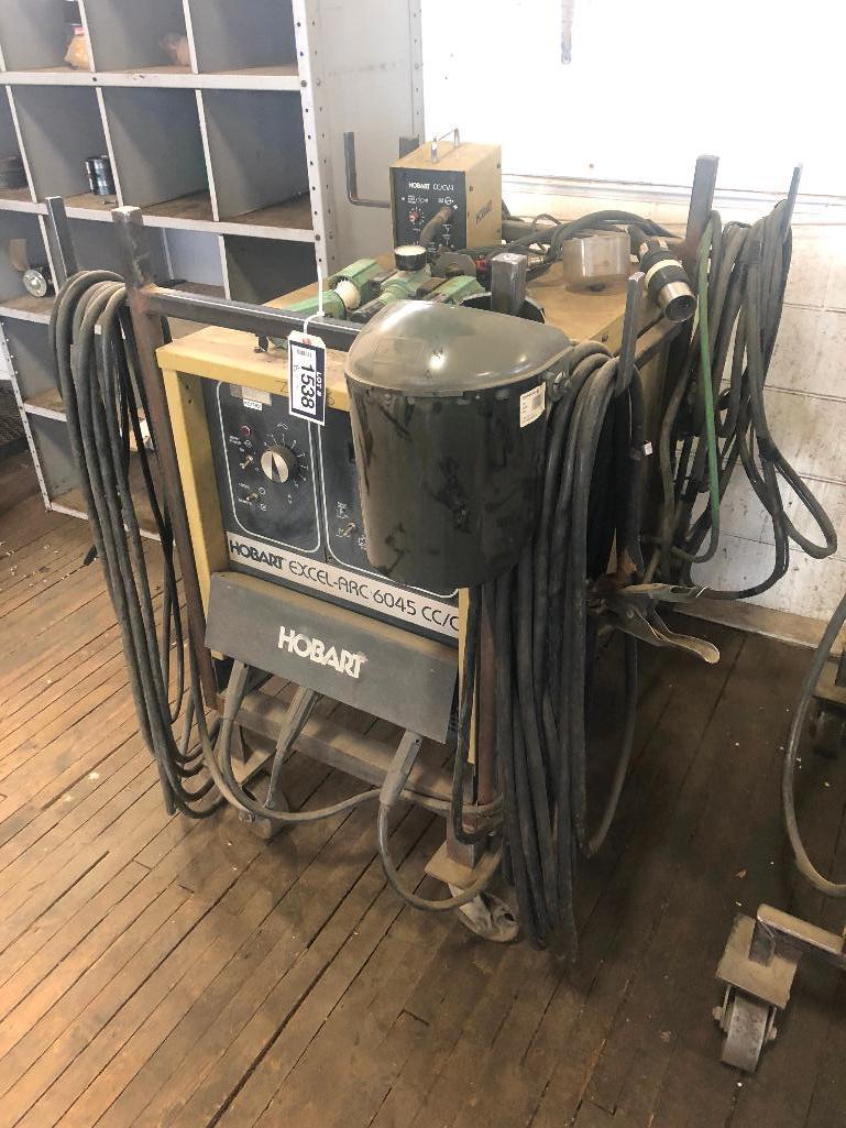 Hobart Excel-Arc 6045 CC/CV Welder w/ Hobart 2410 | Proxibid