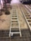 Lot of (2) Sections of Extension Ladders