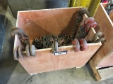 Crate of Asst. Lifting Chains