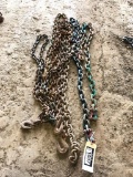 Lot of Asst. Lifting Chains, etc.