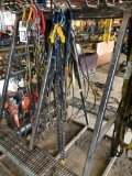 Lot of Asst. Lifting Chains, Cable Sling, etc.