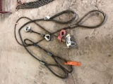 Lot of (3) Asst. Lifting Cables
