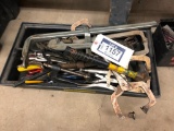 Lot of Asst. Hand Tools, Including Clamps, Pipe Wrench, Hammer, Vise Grip, etc.