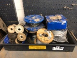 Lot of Asst. Cable, Wire, Chain, etc.