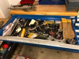 Contents of Rousseau Tool Chest including Asst. Hoses, Testing Pieces, etc.